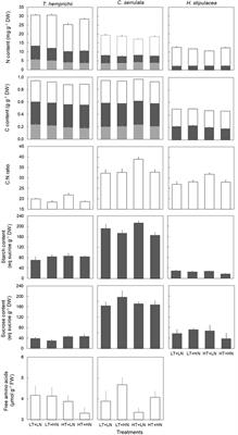 Species-Specific Trait Responses of Three Tropical Seagrasses to Multiple Stressors: The Case of Increasing Temperature and Nutrient Enrichment